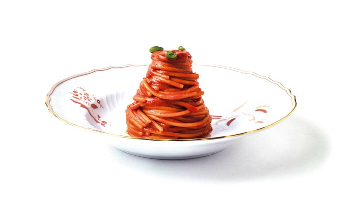 ブルガリ ホテル 東京のメインダイニングで提供されるパスタ