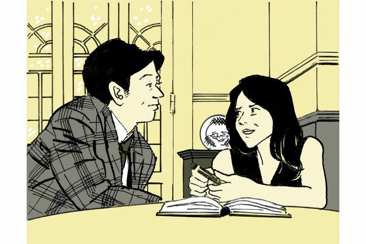 映画『総理の夫』イラスト