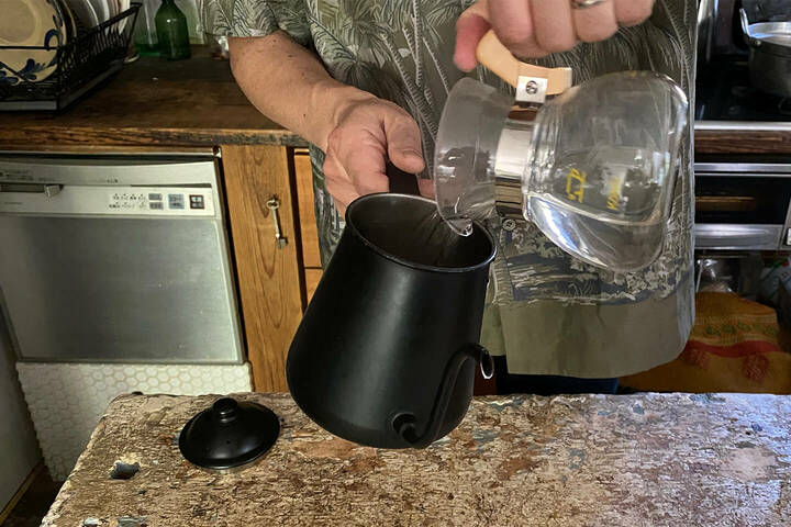 お湯を適温にするひと手間