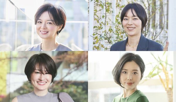 大人に似合う「黒髪ショート×ストレート」は？【顔型・髪悩み別】
