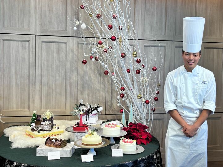 クリスマスケーキ_1,スイーツ_1,いちご_1,ホテル_1,東京_1