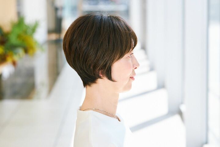 40代 髪型_2,40代 ショートヘア_2